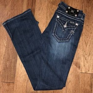 Miss Me Boot Cut Jeans Size 26